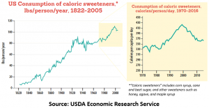 Sugar Consumption over Time
