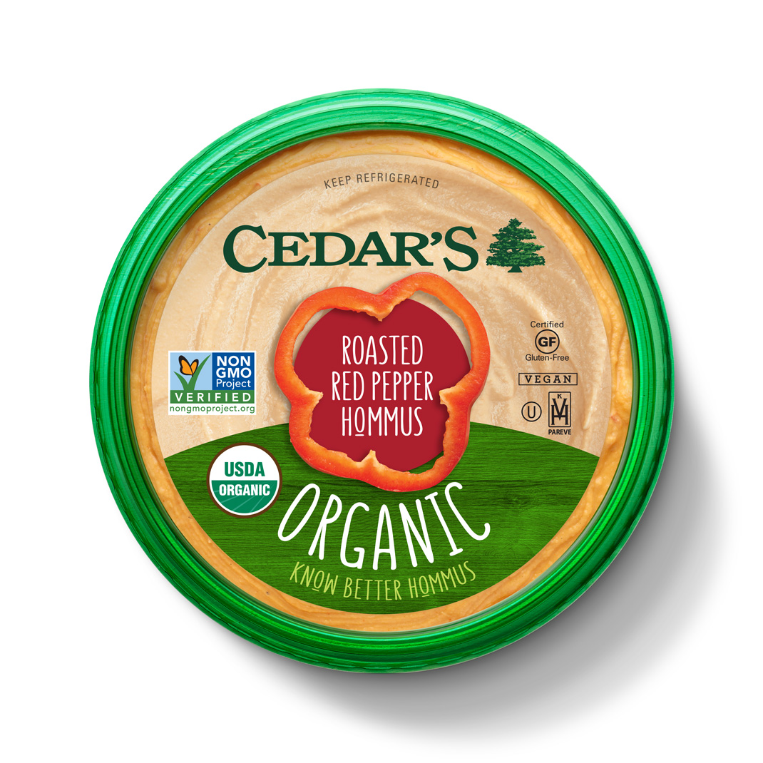 Cedars Organic Red Pepper Hummus